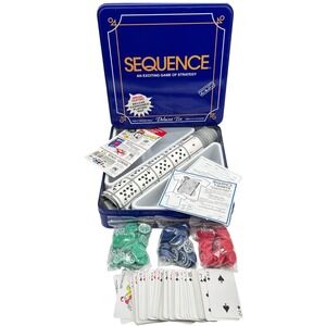 Sequence Deluxe Tin 1995 - Missing 2 Green Chips
